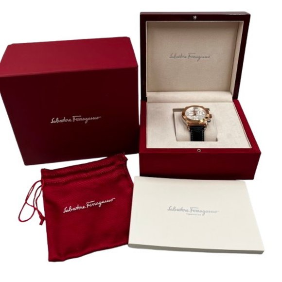 FERRAGAMO Men's Watch FH6040016 Chrono Quartz - Picture 9 of 9